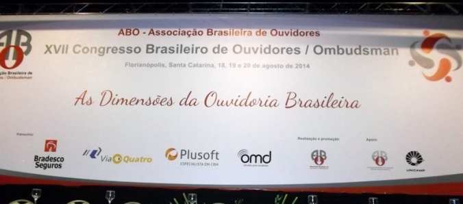Unesc presente no Congresso Brasileiro de Ouvidores