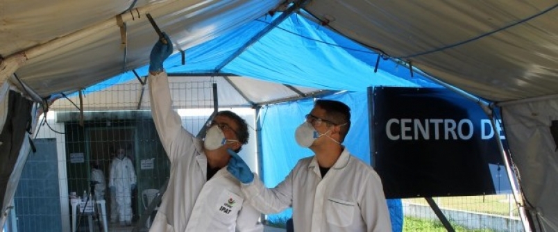 Unesc entrega o primeiro projeto de higienização por ozônio para o combate da pandemia Covid-19 do Sul do Brasil