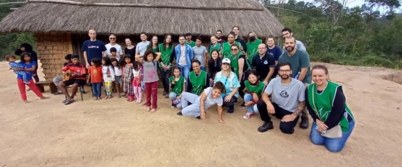 Experiência: acadêmicos da Unesc visitam aldeia indígena