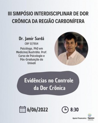 Palestrantes III SIDCRC - Dr. Jamir Sardá