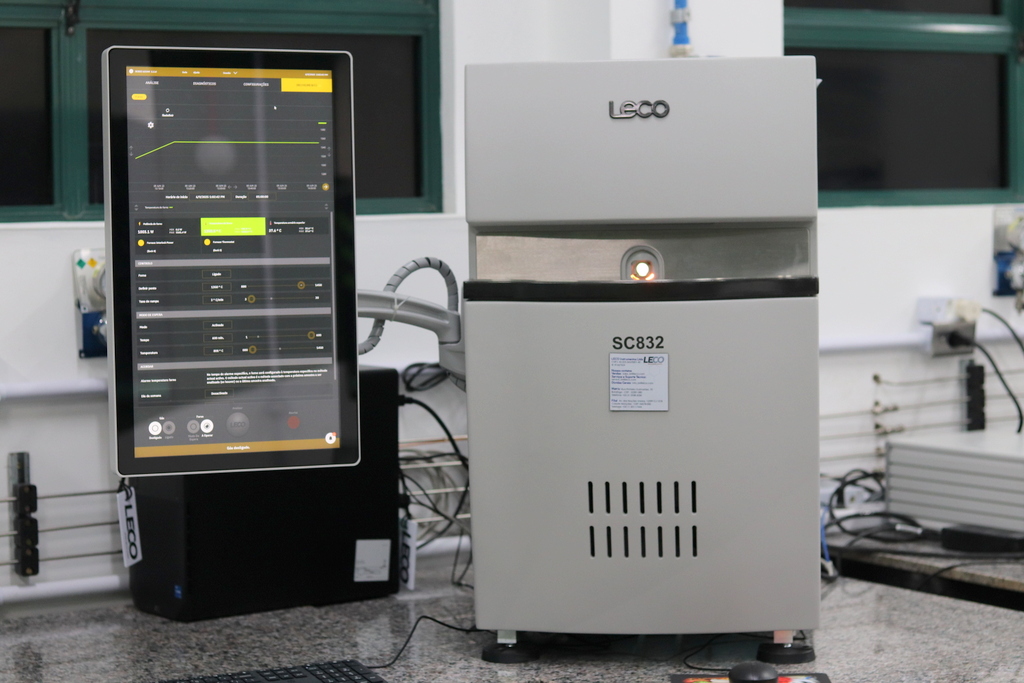 Analisador de combustão para carbono e enxofre CS