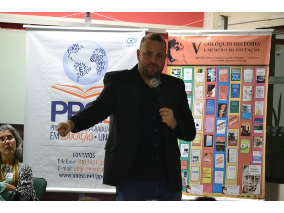 Foto da galeria: Unesc realiza Colquio Histria e Memria da Educao