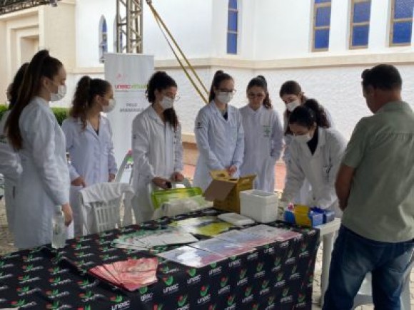 Foto da galeria: Projetos de Extenso da Unesc presentes em municpios da regio neste final de semana