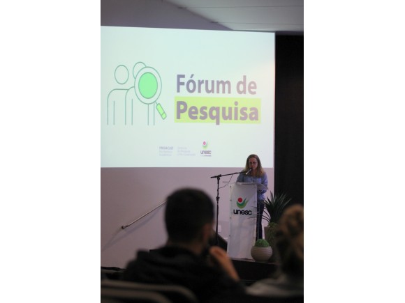 Foto da galeria: F�rum de Pesquisa oportuniza debate sobre o universo da ci�ncia na Unesc