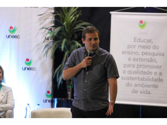 Foto da galeria: Frum de Pesquisa oportuniza debate sobre o universo da cincia na Unesc
