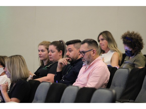 Foto da galeria: Frum de Pesquisa oportuniza debate sobre o universo da cincia na Unesc