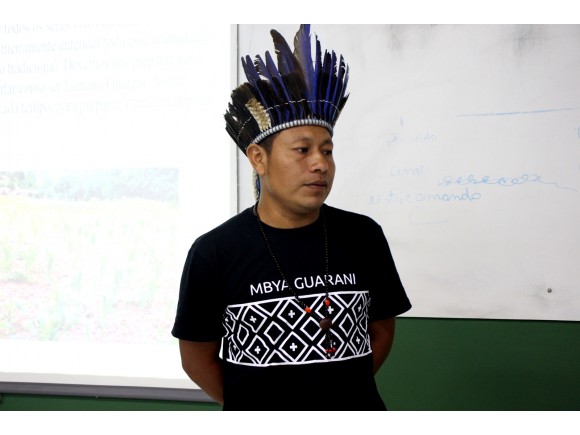Foto da galeria: Primeiro mestrando ind�gena da Unesc defende disserta��o e recebe aprova��o