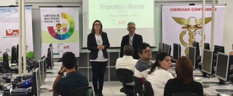 Curso de Ci�ncias Cont�beis promove capacita��o para acad�micos