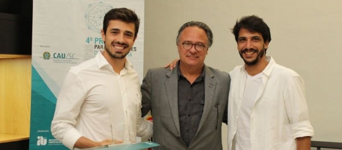 Aluno da Unesc � premiado em concurso de Arquitetura e Urbanismo