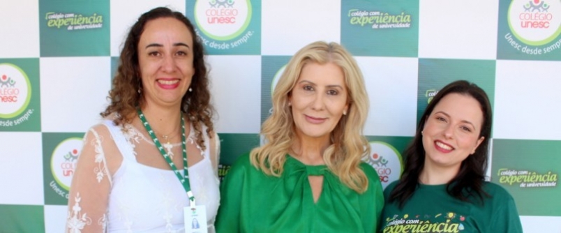 Na abertura do ano letivo, Colgio Unesc apresenta nova diretora