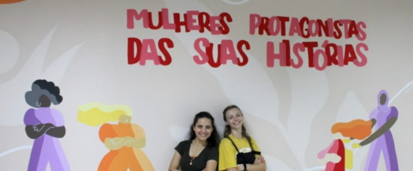 O protagonismo da mulher eternizado nas paredes da Unesc