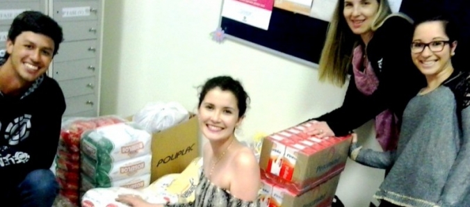 Provas solid�rias embalam gincana do curso de Enfermagem da Unesc