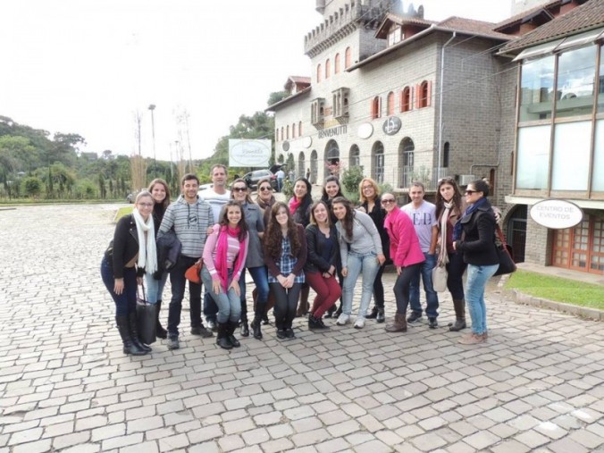 Visita na Vin�cola Salton 28/06/2013