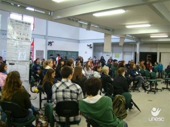 Abertura da IV Semana Acadmica do curso de Arquitetura e Urbanismo