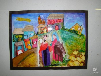 Arte e Cultura participa de seletiva do concurso regional de cart�es de natal das APAEs