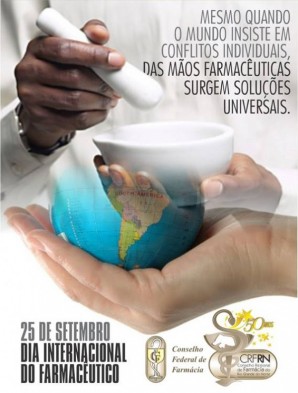 25 de Setembro: Dia Internacional do Farmacutico