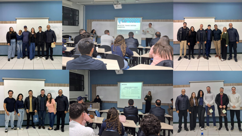 Estudantes da Unesc desenvolvem planos de importao para empresas da regio