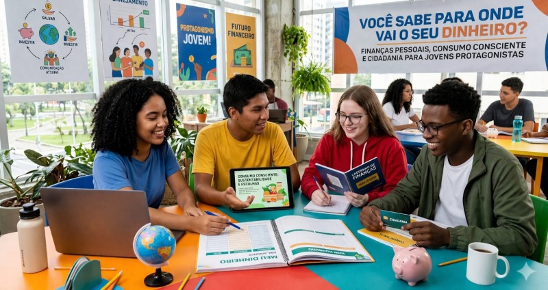 Projeto de extens�o da UNESC promove educa��o financeira e cidadania entre jovens