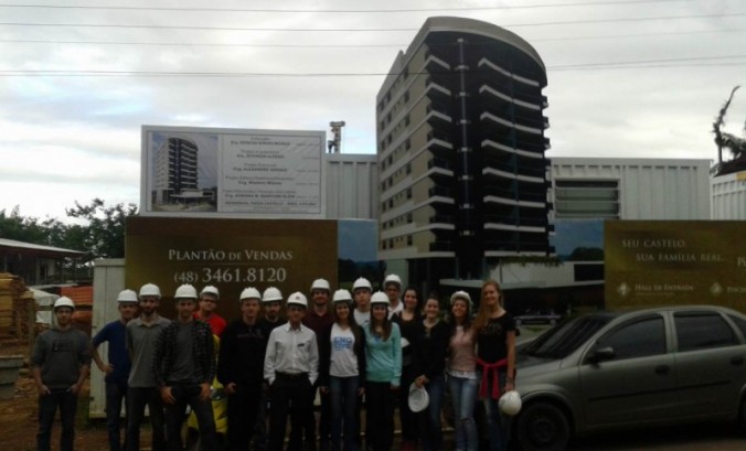 Visita T�cnica - Obra Construtora Fontana de Crici�ma - 29/04/15