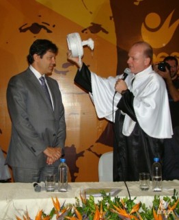 Ministro Fernando Haddad recebe ttulo de Doutor Honoris Causa da Unesc