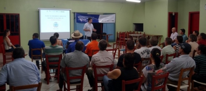 Saneamento b�sico: Ipat realiza audi�ncias p�blicas em 12 munic�pios catarinenses