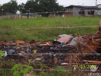 Queima de lixo em terrenos baldios amea�a sa�de da popula��o
