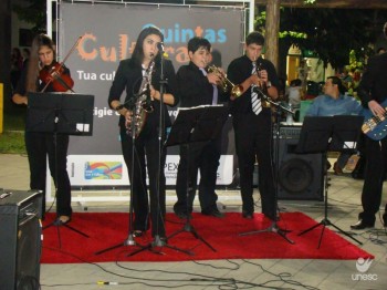 Banda Municipal de Turvo participa de evento