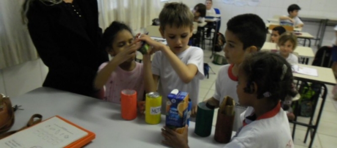 Cincias Biolgicas realiza atividades prticas na Escola Pascoal Meller