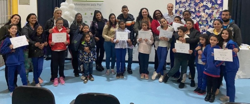Parceria entre Mestrado em Sade Coletiva da Unesc e Bairro da Juventude forma agentes da paz
