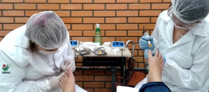 Unesc oferece atendimento gratuito de podologia � comunidade