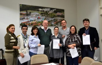 Reitoria empossa comisso para avaliar a ampliao e fortalecimento do Colgio Unesc