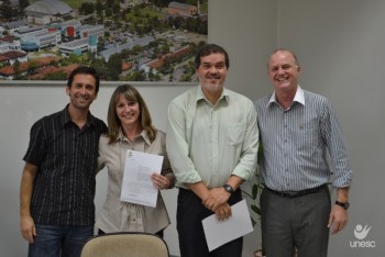 Reitoria empossa coordena��o do Mestrado em Ci�ncias Ambientais