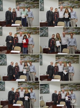 Reitoria empossa coordenadores de laborat�rio e servi�os de sa�de