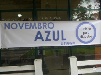 Caminhada de preven��o do diabetes!