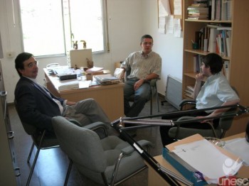 Curso acaba de firmar Carta de Inten��es com a Universidade de Barcelona / Espanha 