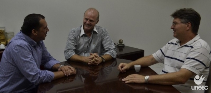 Vice-reitor da Unipampa visita a Unesc