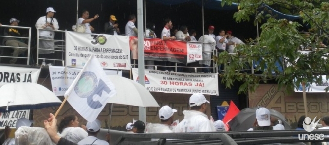 Alunas de Enfermagem v�o para Bras�lia participar do Movimento Enfermagem 30 horas