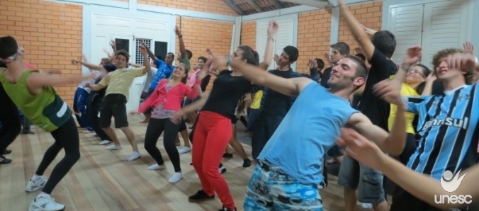 Educa��o F�sica realiza recep��o aos calouros