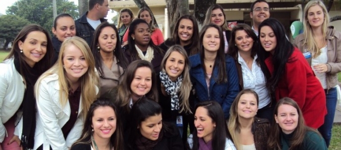 Estudantes da Unesc visitam hospital de sa�de mental em Porto Alegre