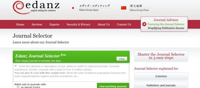 Ferramenta gratuita auxilia a identificar revistas para publicao de artigos
