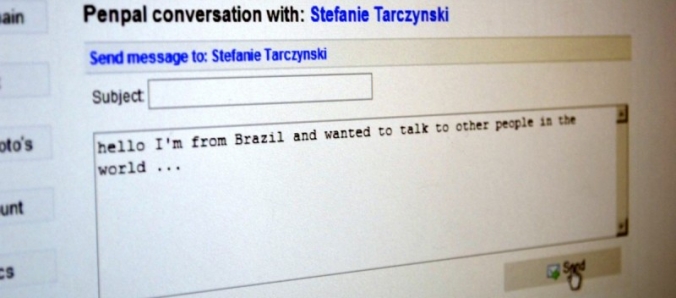 Alunos da Unesc melhoram seu ingl�s conversando com estrangeiros