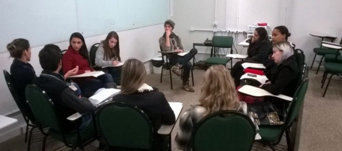 Alunos extensionistas da UNA SAU trocam experincias