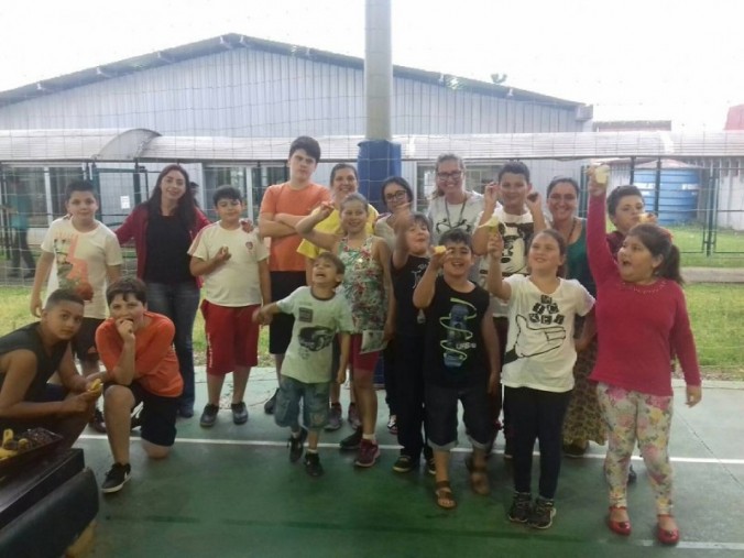 Projeto Criana em Movimento realiza roda de conversa sobre a importncia dos hbitos de vida saudveis