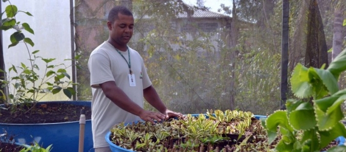 Dia do Trabalhador: Conhe�a quem ajuda a deixar o campus florido