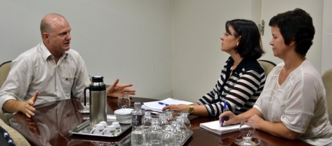 Secretria da Educao de Cricima visita a Unesc