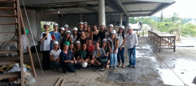 Alunos de Arquitetura e Urbanismo realizam visita t�cnica interdisciplinar
