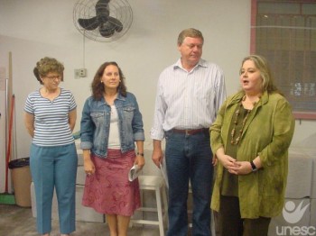 Esculturas s�o inauguradas no campus, em projeto desenvolvido por acad�micos 