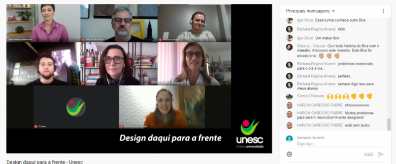 Curso de Design da Unesc comemora dez anos com lanamento de portflio virtual e um dilogo sobre o futuro da profisso