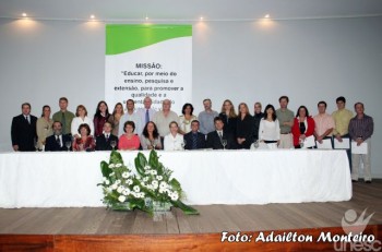 Unesc d� posse a novos coordenadores e gerentes