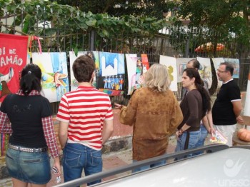 Artista � homenageado no projeto Cal�ada das Artes 